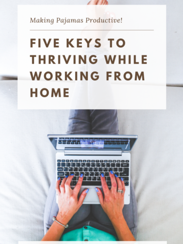 Five tips for working from home