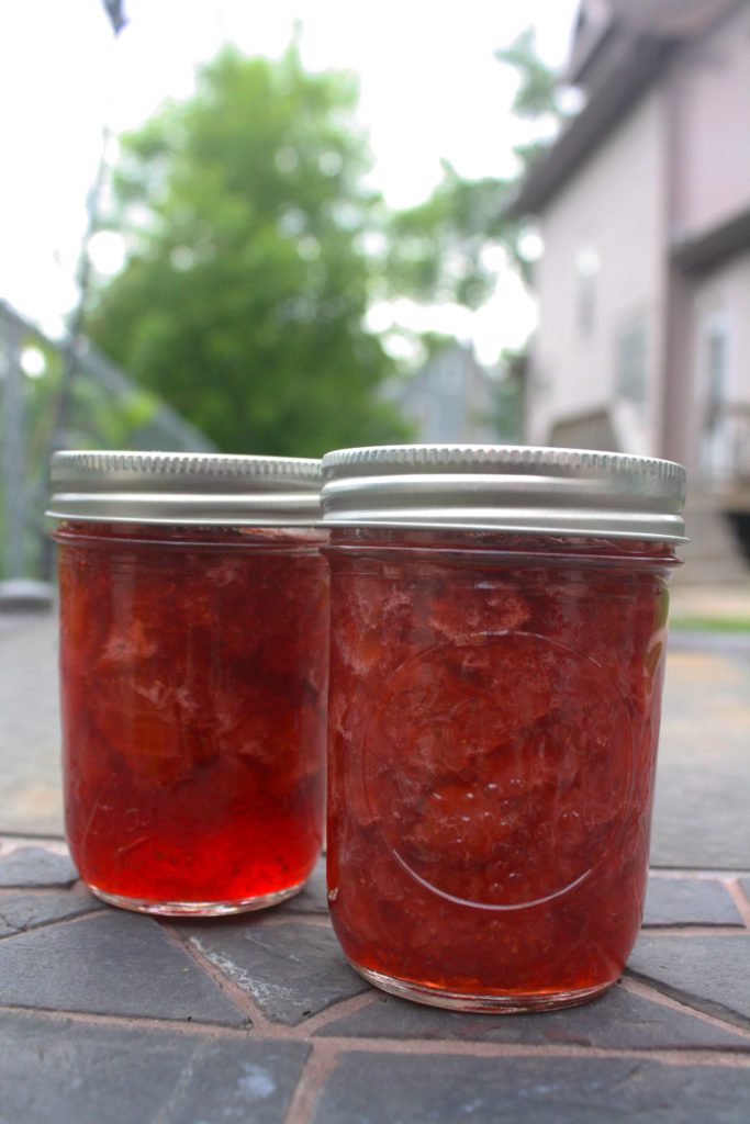 Four Ingredient Strawberry Jelly