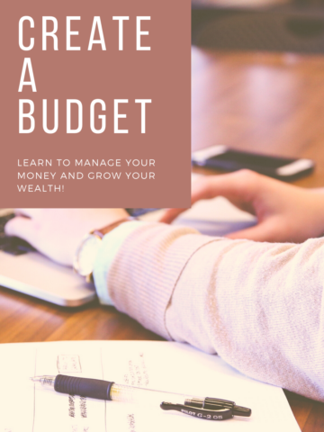 How to create a budget
