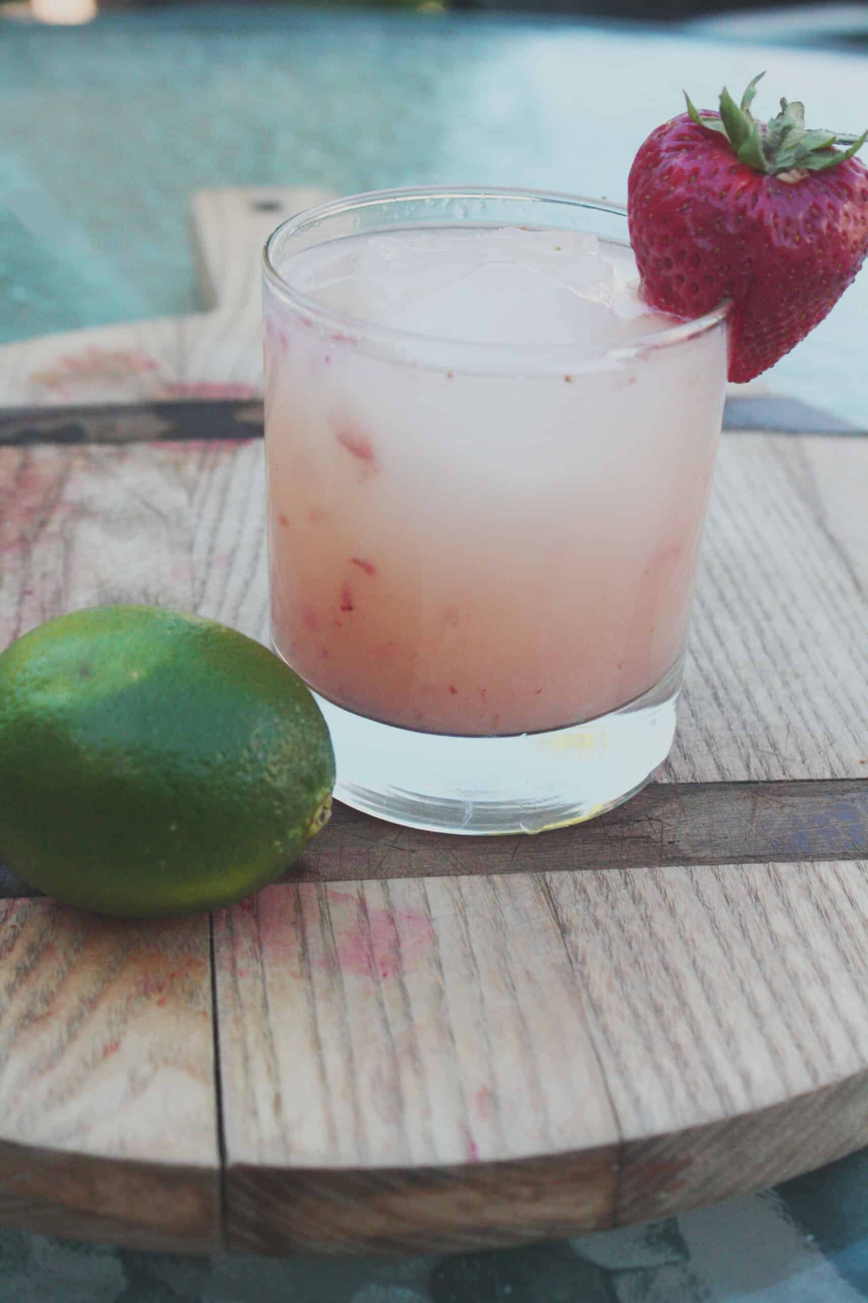 Strawberry Jalepeno Margarita