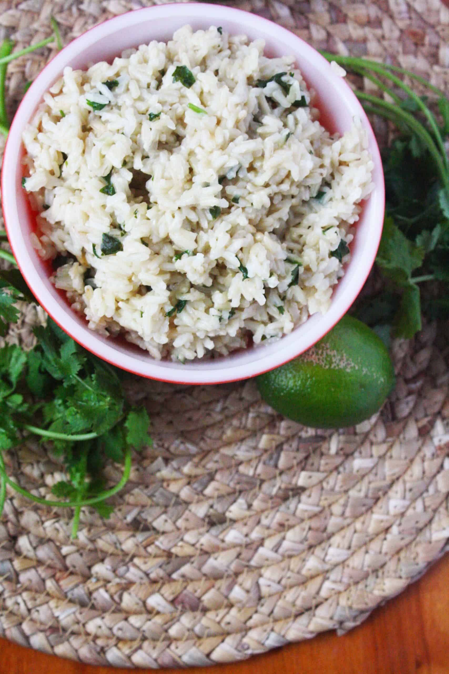 Quick Copycat Qdoba Cilantro Lime Rice Recipe Aimee Burmester