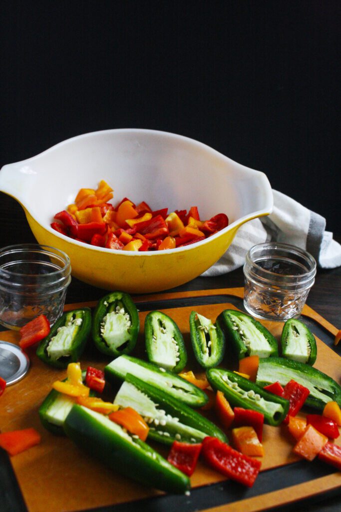 Canning Pepper Jelly in Only an Hour