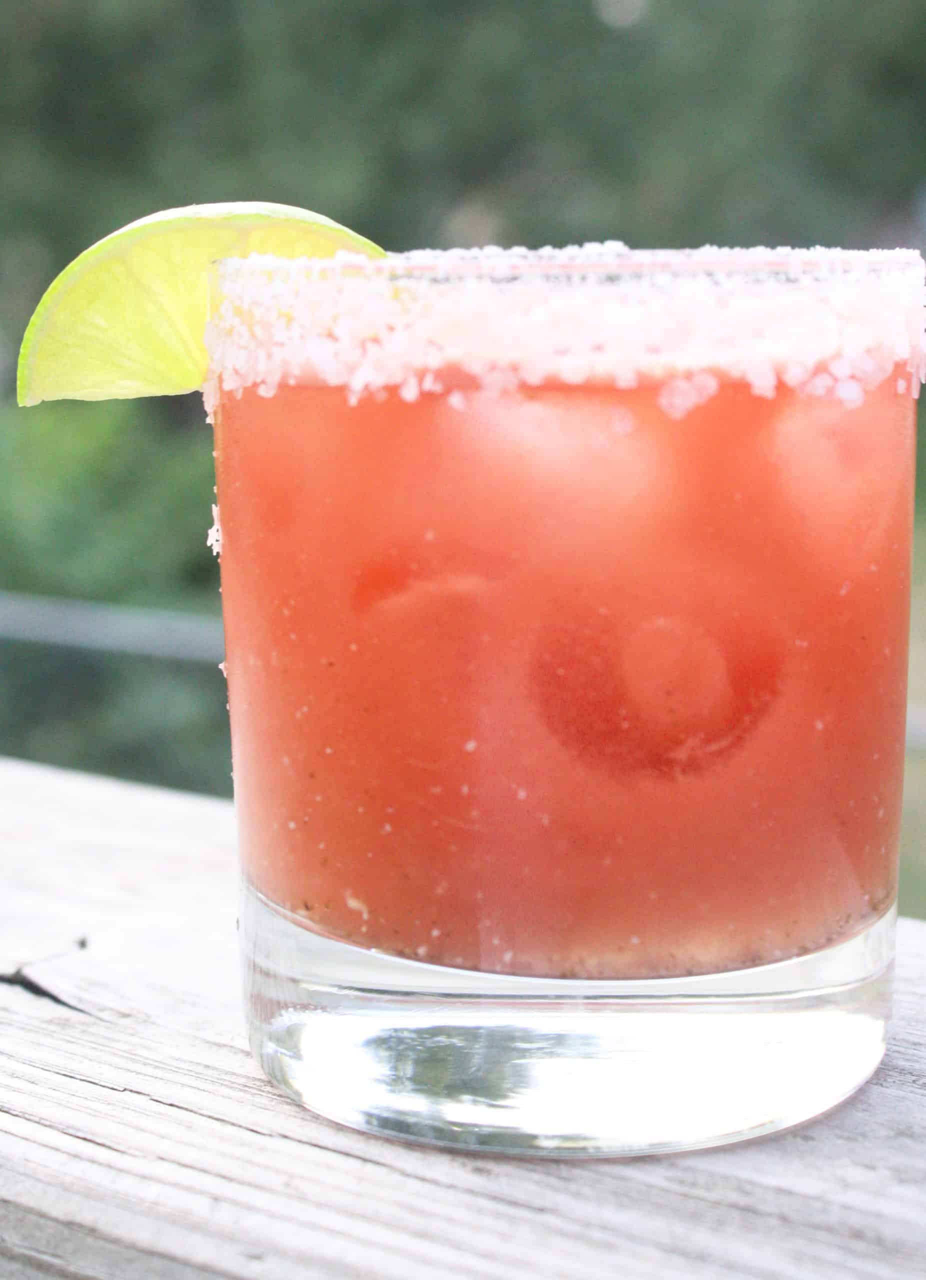 Fresh and Easy Watermelon Margarita