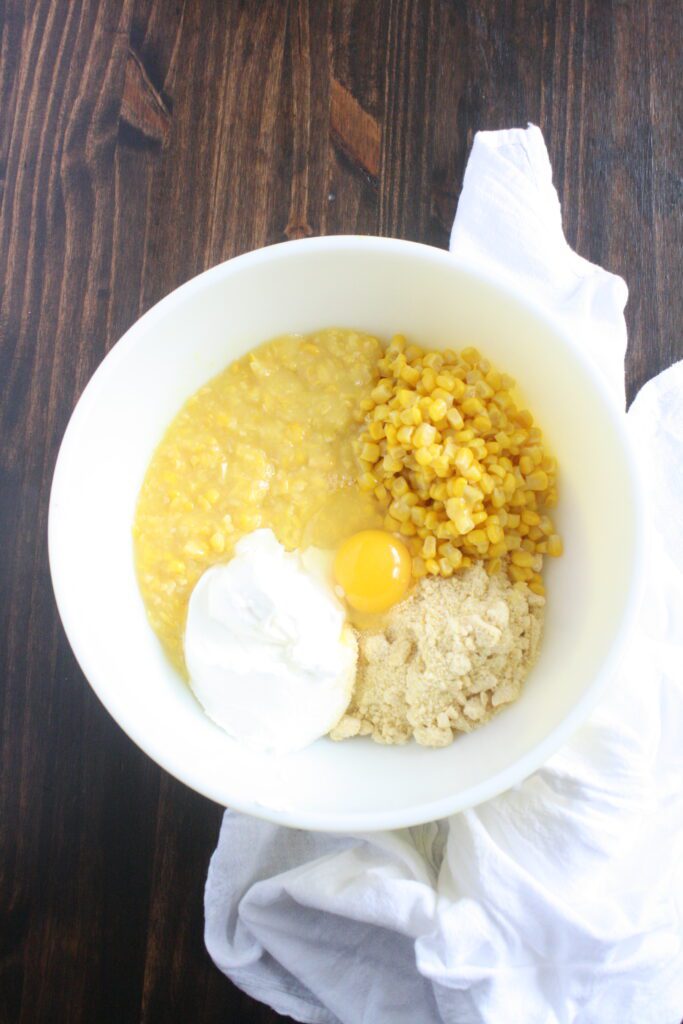 Budget Friendly Cream Corn Casserole