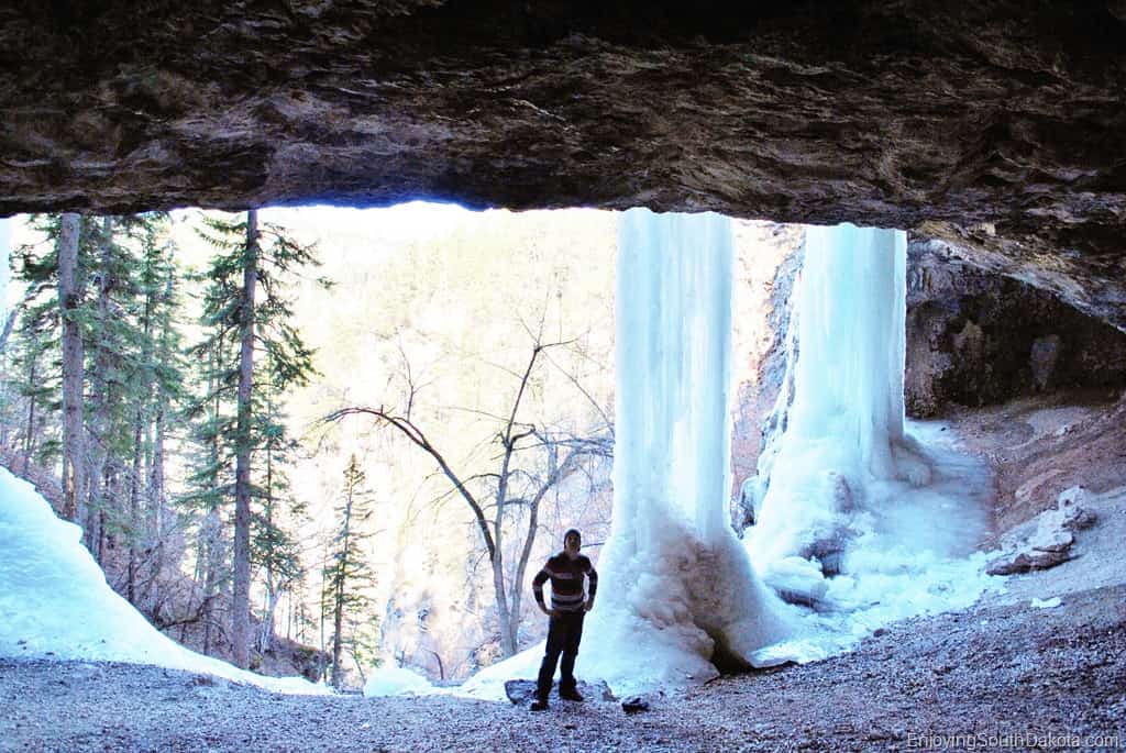 Frozen Community Caves in Spearfish Canyon