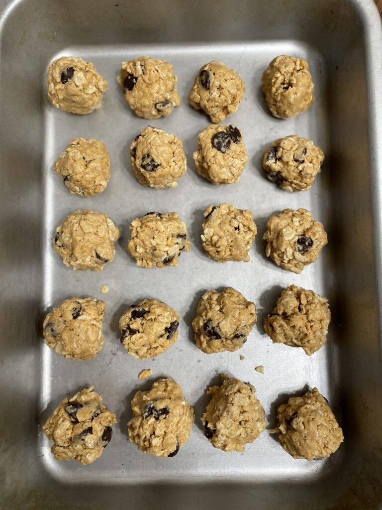 Photo of crunchy protein balls