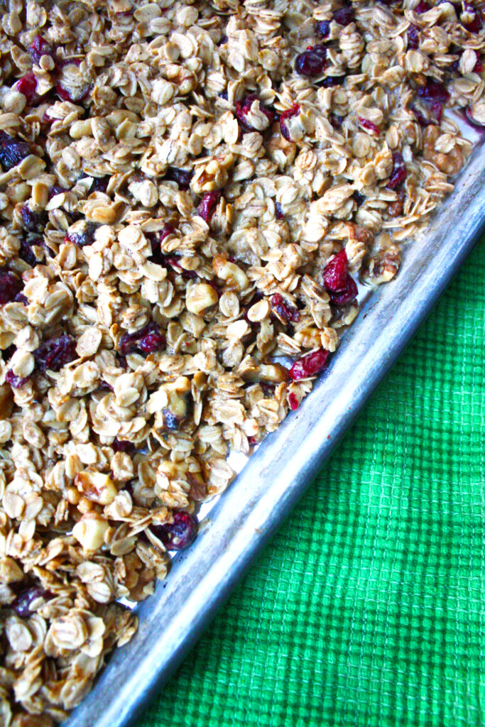 Gluten-free Peanut Butter Granola