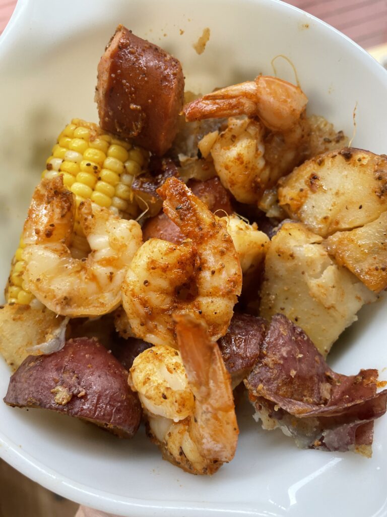 Cajun Shrimp Grill Foil Packets