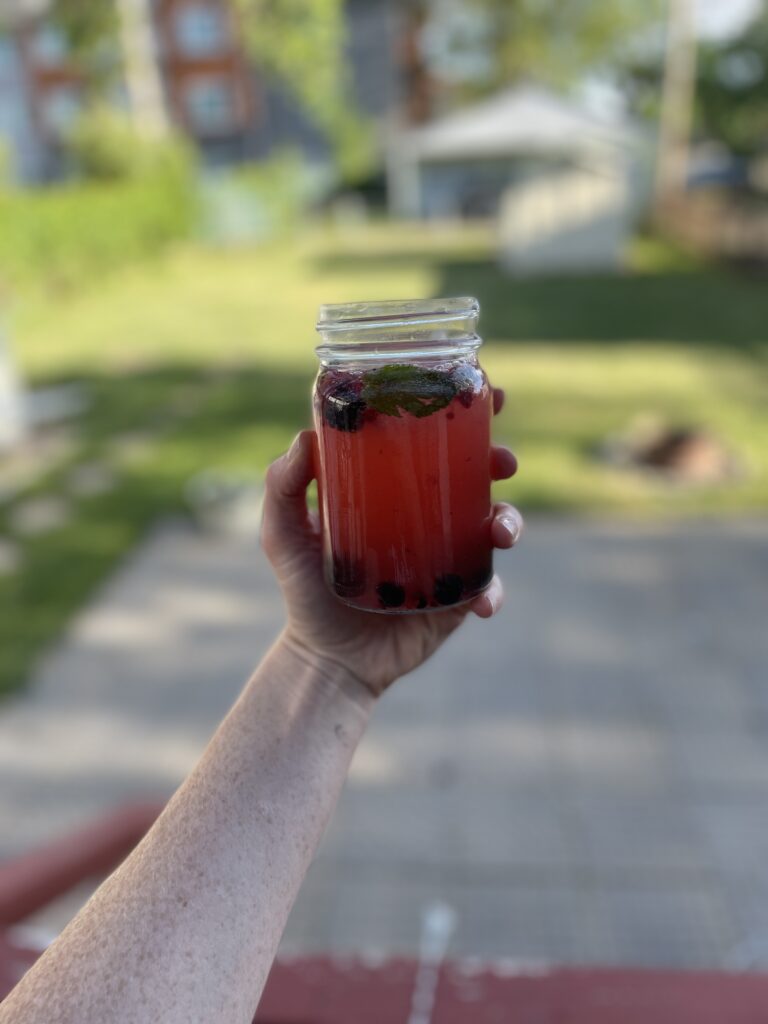 Berry Kombucha Moscow Mule