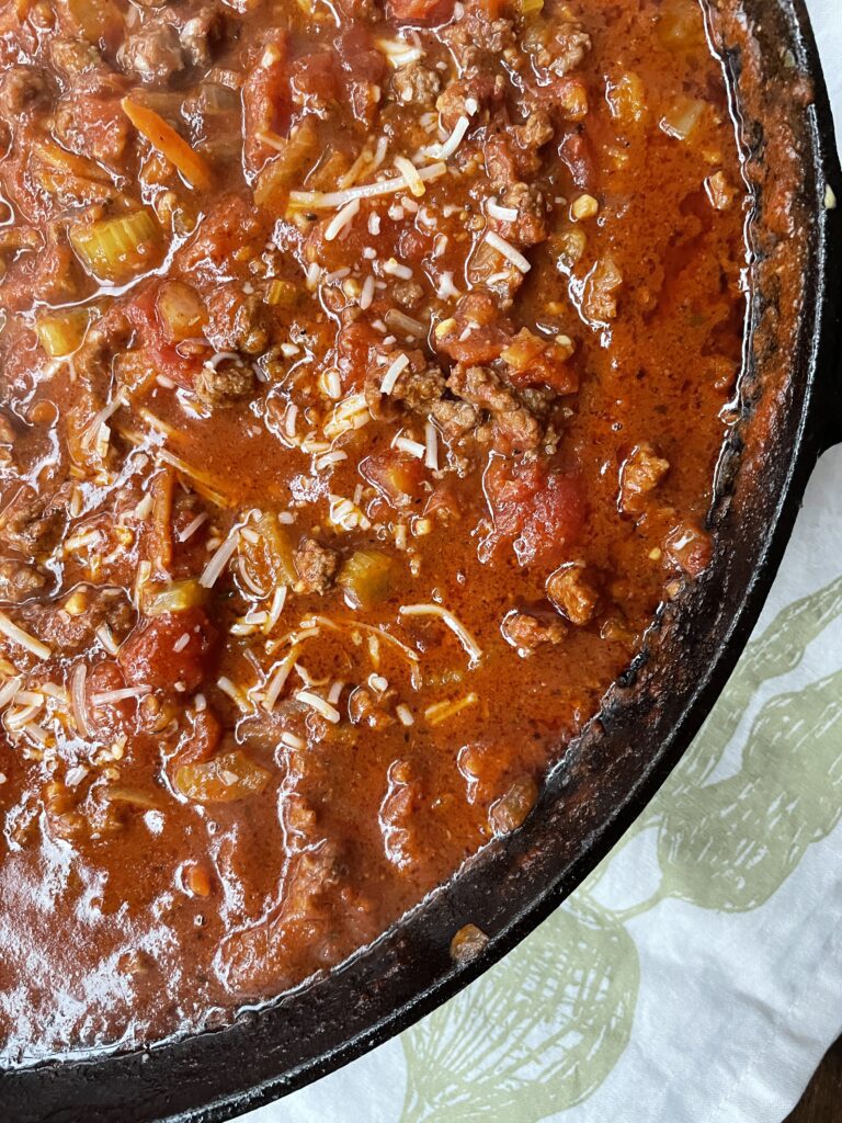 Beef Bolognese Sauce