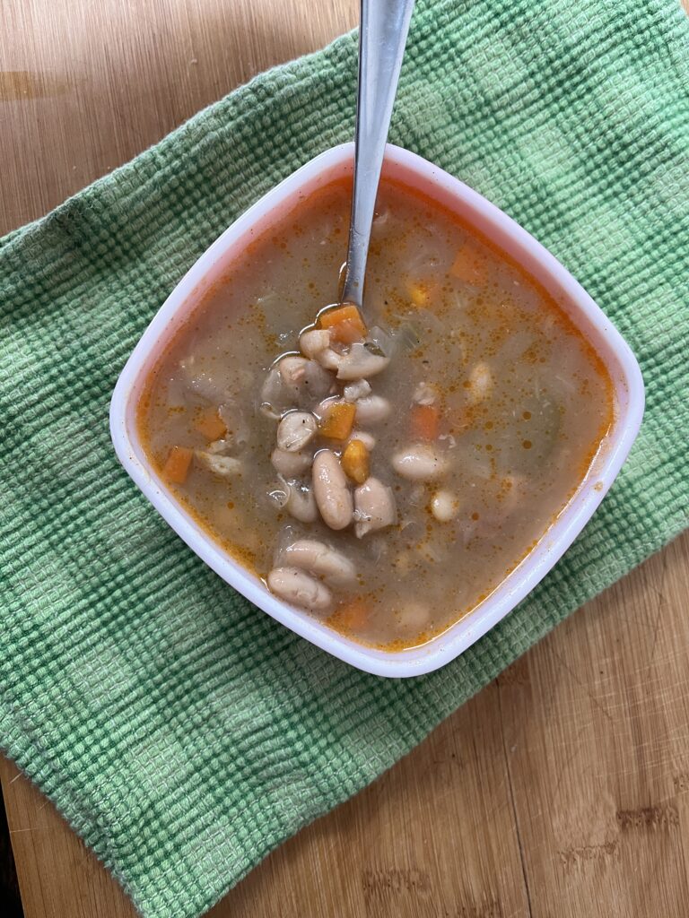 easy ham and bean soup