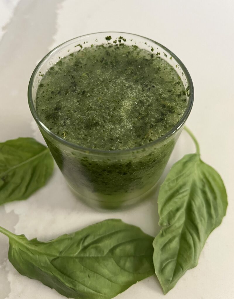 A Refreshing Blended Basil Martini Recipe to Quench Your Thirst