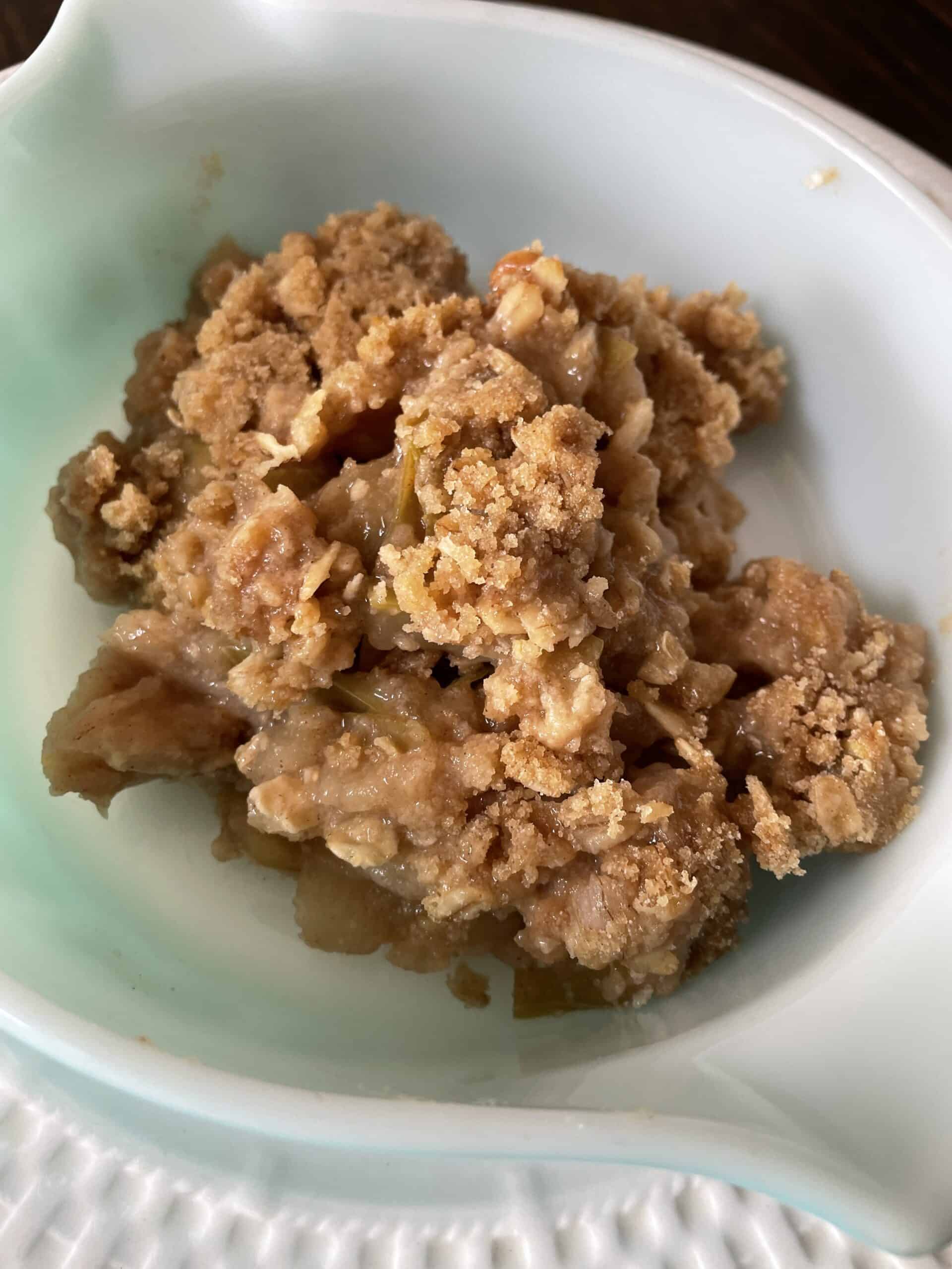 Simple Gluten-free Apple Crumble Recipe - Aimee Burmester