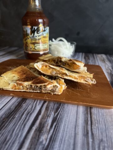 How to Make BBQ pulled pork quesadillas