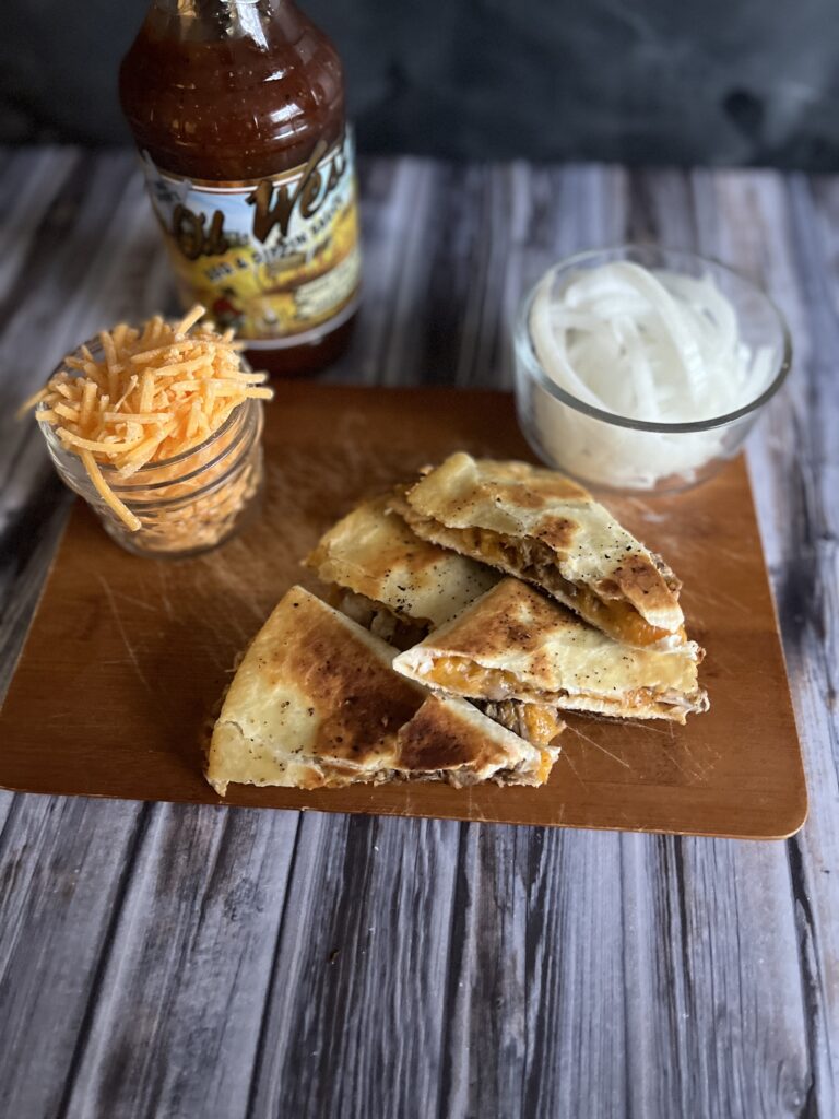 BBQ Pulled Pork Quesadillas