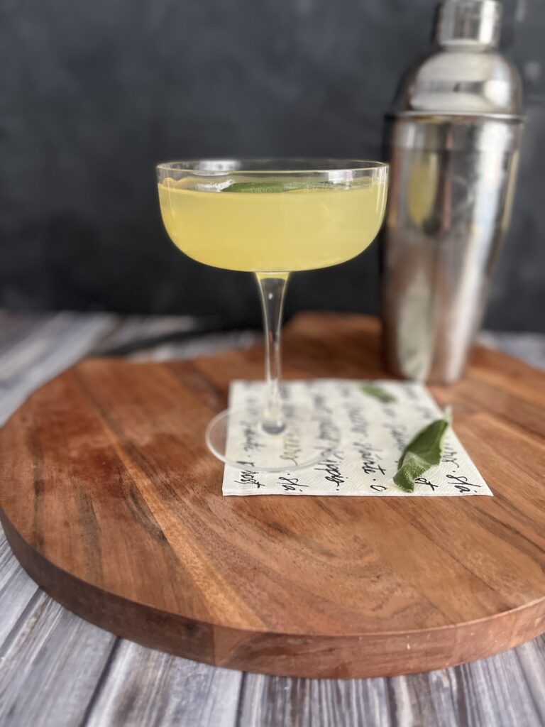 Photo of Sage Gin Gimlet