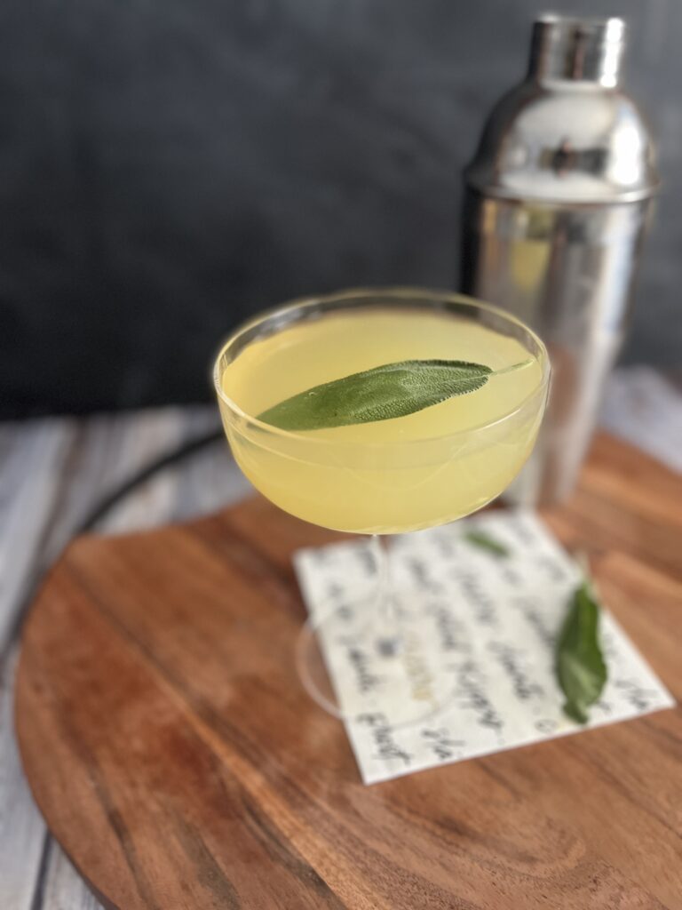 Photo of Sage Gin Gimlet