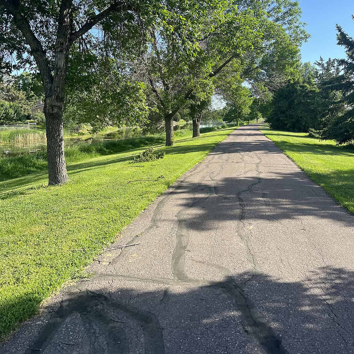 Moccasin Creek Trail in Aberdeen SD