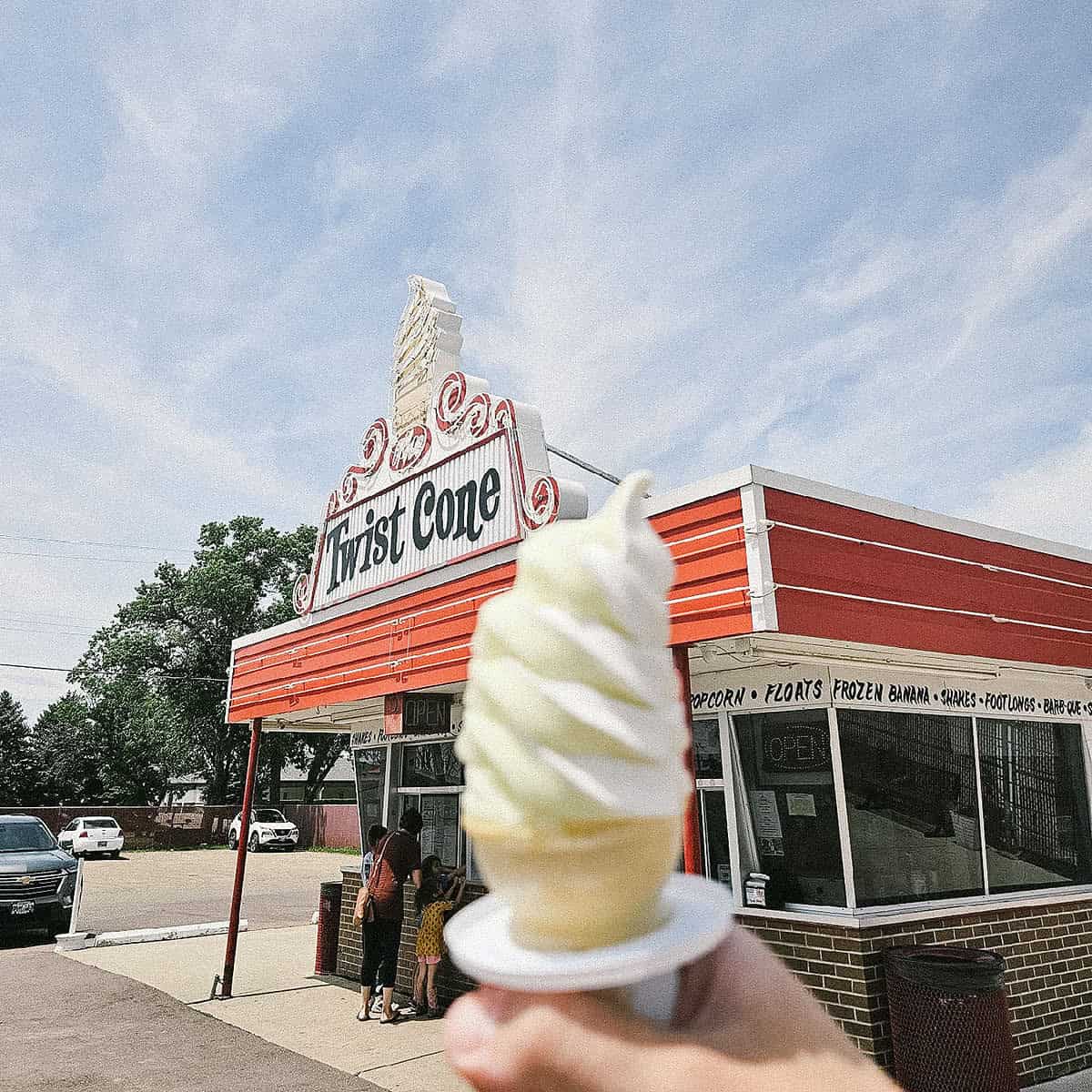 Photo of Soft Serve Ice Cream Cone at Twist Cone