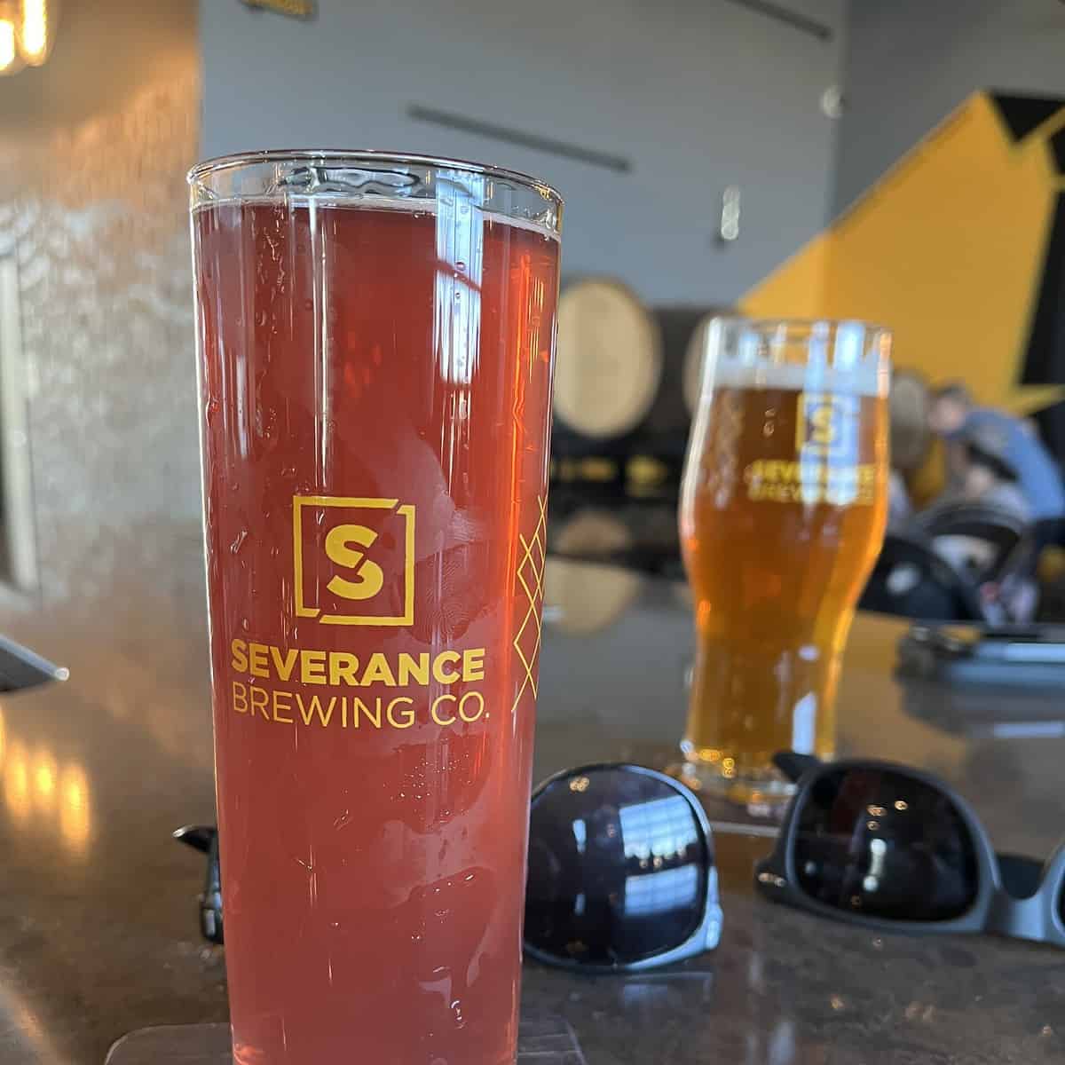 photo of Severance Brewing seltzer and beer, Sioux Falls, SD