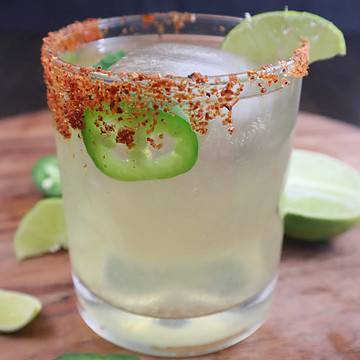 Simple & Hydrating Spicy Coconut Water Margarita Recipe - Aimee Burmester