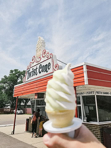 Photo of Ice Cream Cone at Twist Cone in Aberdeen SD
